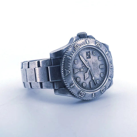 Luxury Watch Silver Statue 8.5oz