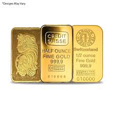 Locally Produced Gold Cast Bar 1/2oz