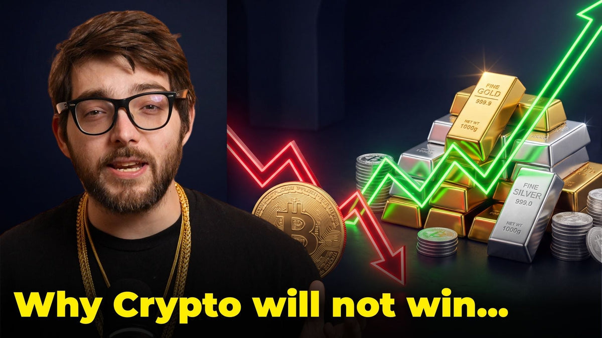 Silver and gold outperforming Bitcoin, precious metals rising while crypto falls