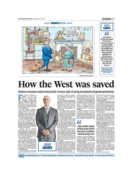 How The West Was Saved-Daily Telegraph