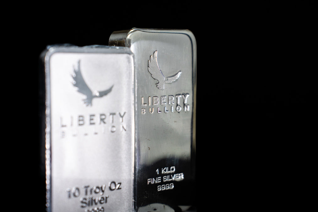 Liberty Bullion silver bars, illustrating the silver breakout thesis article