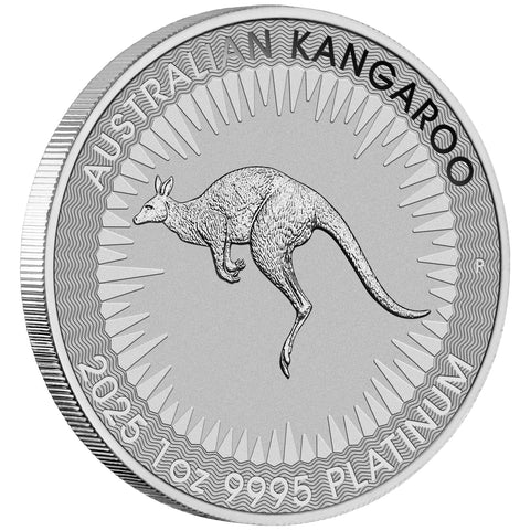 2025 Perth Mint Platinum Kangaroo Coin 1oz