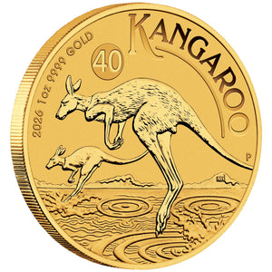 2026 Perth Mint Gold Kangaroo Coin 1oz