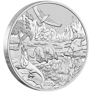 2026 Perth Mint Silver Wonders of Australia The Outback Coin 1oz