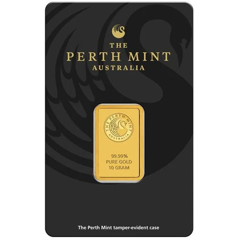 Perth Mint Minted Gold Bar 10g