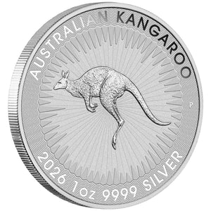 2026 Perth Mint Silver Kangaroo Coin 1oz