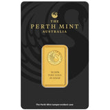 Perth Mint Minted Gold Bar 20g