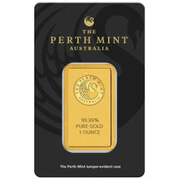 Perth Mint Minted Gold Bar 1oz (PRE ORDER)