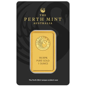 Perth Mint Minted Gold Bar 1oz (PRE ORDER)