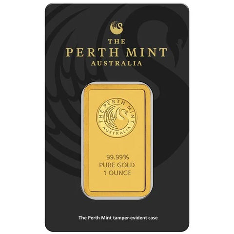 Perth Mint Minted Gold Bar 1oz