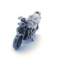 Motorcycle Silver Statue 3oz