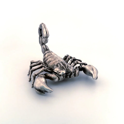 Scorpion Silver Statue 3oz