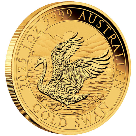2025 Perth Mint Gold Swan Coin 1oz