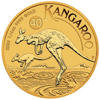 2026 Perth Mint Gold Kangaroo Coin 1/4oz