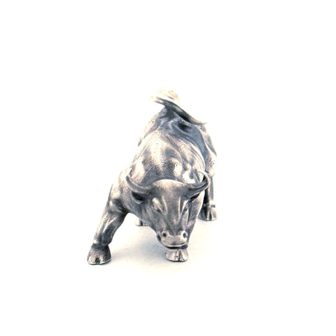Wallstreet Bull Silver Statue 3oz