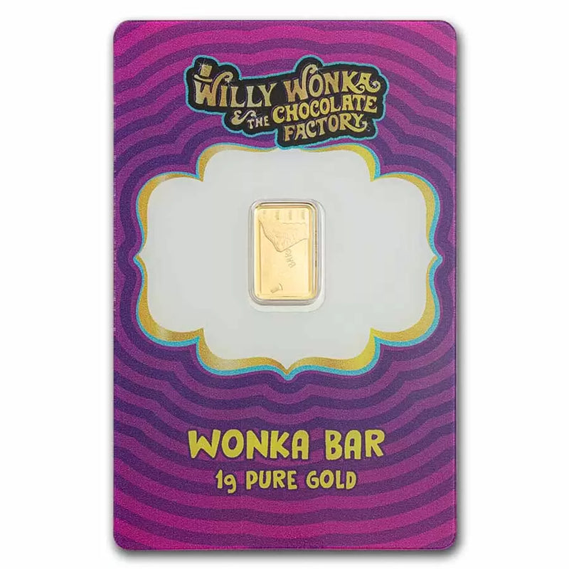 PAMP Gold Wonka Minted Bar 1g