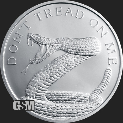 Don't Tread On Me Silver Round 1oz