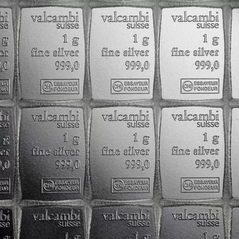 Valcambi Silver CombiBar 100x1g