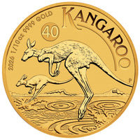 2026 Perth Mint Gold Kangaroo Coin 1/10oz