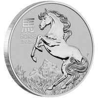 2026 Perth Mint Platinum Lunar Horse Coin 1/10oz