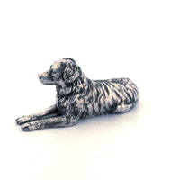 Australian Shepherd Dog Silver Statue 3oz