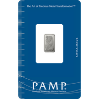 PAMP Platinum Fortuna Minted Bar 1g