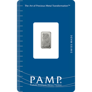 PAMP Platinum Fortuna Minted Bar 1g