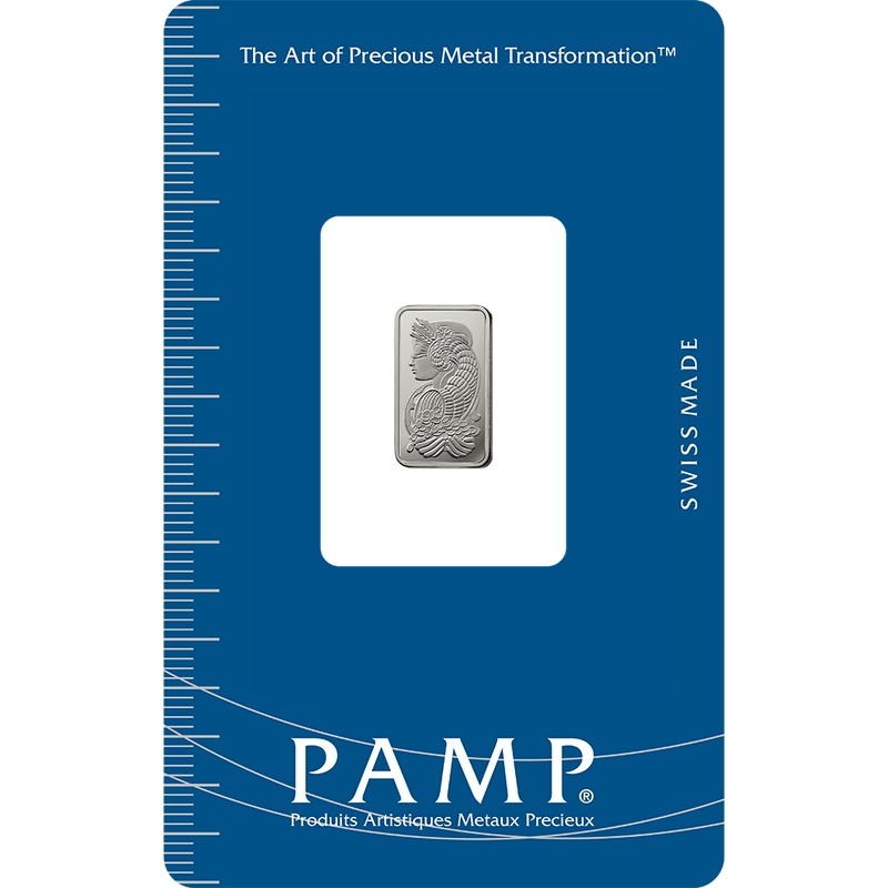 PAMP Platinum Fortuna Minted Bar 1g