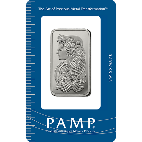PAMP Platinum Fortuna Minted Bar 1oz