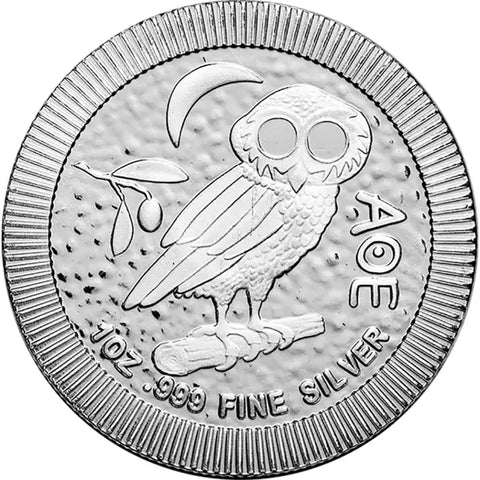 2022 NZ Mint Silver Niue Owl Stacker Coin 1oz