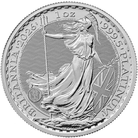 2026 Royal Mint Platinum Britannia Coin 1oz