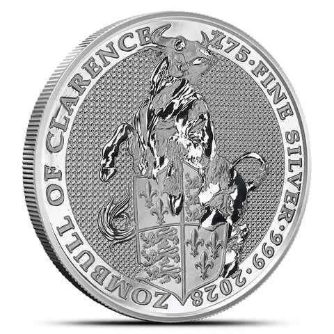 Zombucks World Silver Zombull Round 1oz