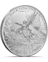 Zombucks World Libertattered Silver Round 1oz