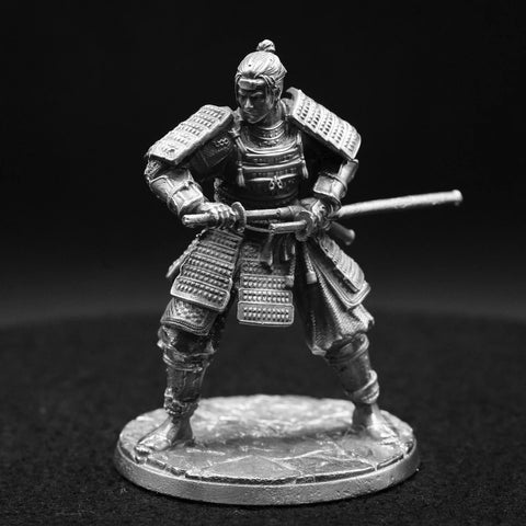 Samurai Silver Statue 3oz
