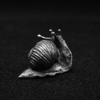 Snail Silver Statue 3oz