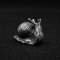 Snail Silver Statue 3oz
