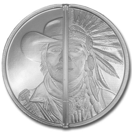 Western Warrior Divisible Silver Round 1oz