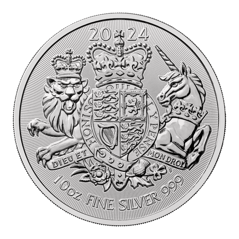 2024 1oz Great Britain The Royal Arms Silver Coin