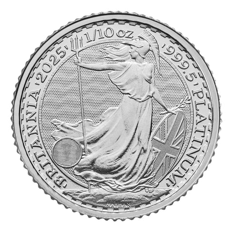2025 Royal Mint Platinum Britannia 1/10oz