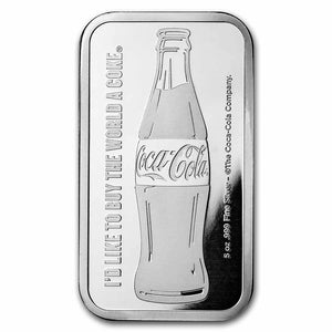 Coca-Cola® Silver Minted Bar 5oz
