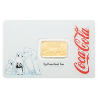 PAMP Coca-Cola® Holiday Polar Bears 5g Gold Bar