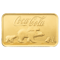 PAMP Coca-Cola® Holiday Polar Bears 5g Gold Bar