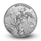 Legendary Warriors Eric Bloodaxe Silver Round 1oz