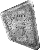 2023 Germania Mint Silver Rune Ansuz Cast Bar 1oz