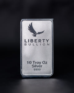 Liberty Bullion Minted Silver Bar 10oz