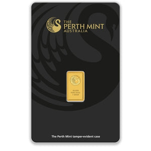 Perth Mint Minted Gold Bar 1g
