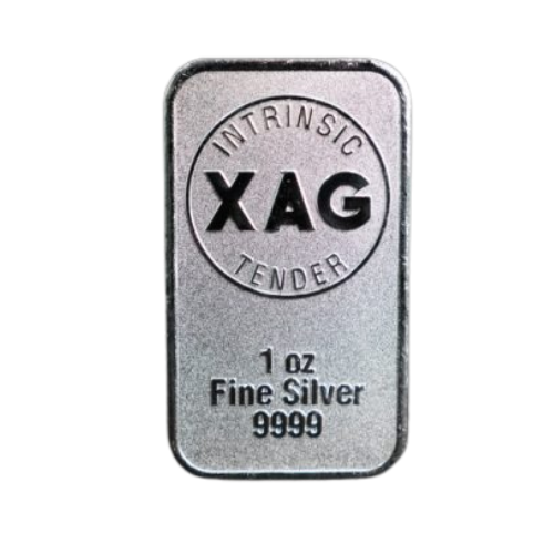 Intrinsic Tender XAG Minted Silver Bar 1oz