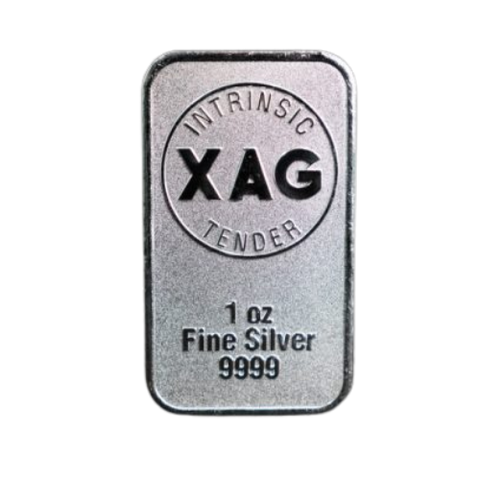 Intrinsic Tender XAG Minted Silver Bar 1oz