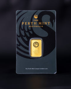 Perth Mint Minted Gold Bar 5g