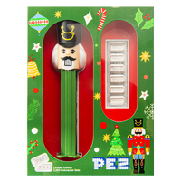 Pez Silver Nutcracker Dispenser 6x5g